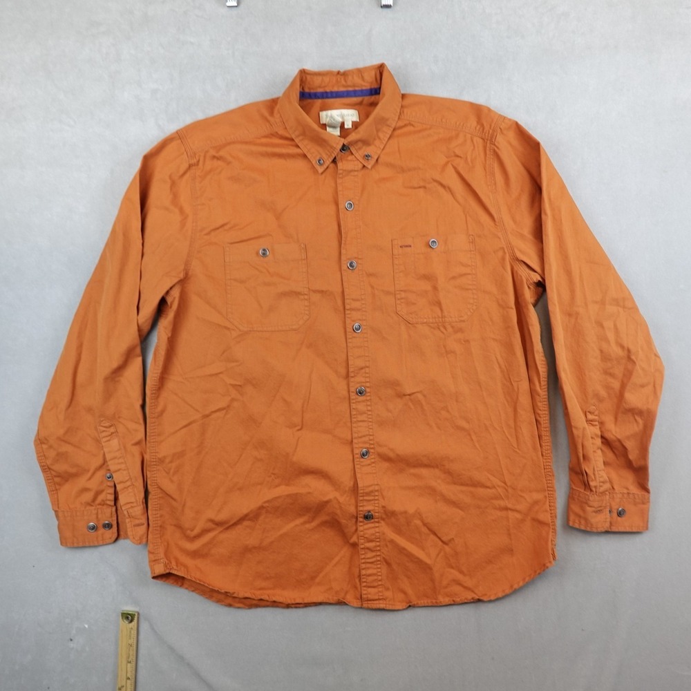 The Territory Ahead Shirt Men XL Button Down Long Sleeves Pockets